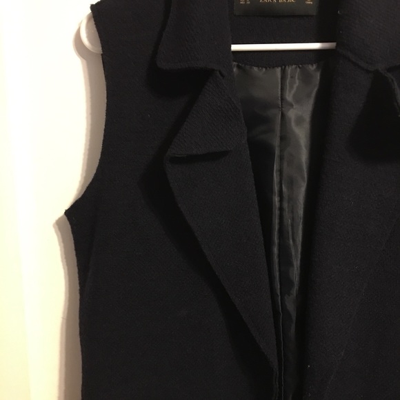 Navy Blue Vest - Picture 2 of 2